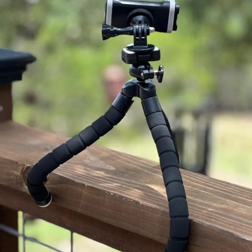 Tripod with remote